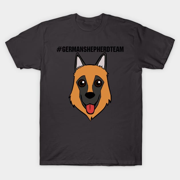 German Shepherd T-Shirt by wtama